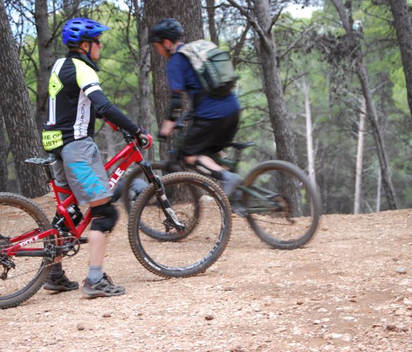 mountainbikers andalusie